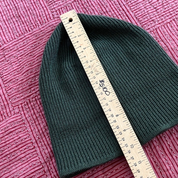 Satila merino wool blend army green Knit Beanie - knit in Sweden - Picture 13 of 16